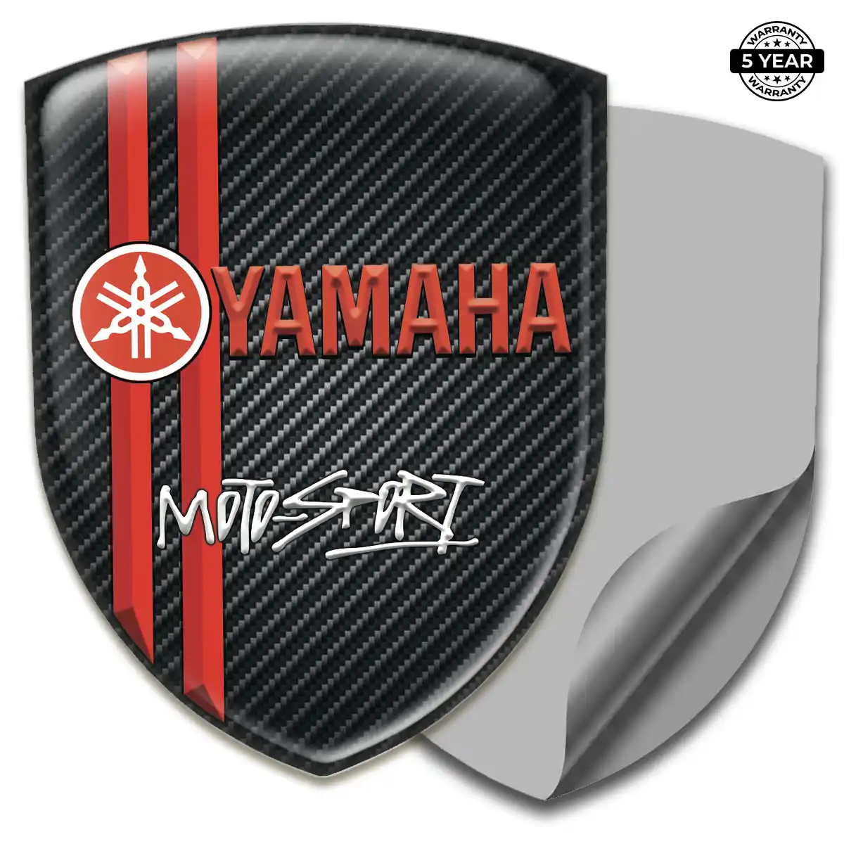 Yamaha Resin Domed Sticker Elite Finish