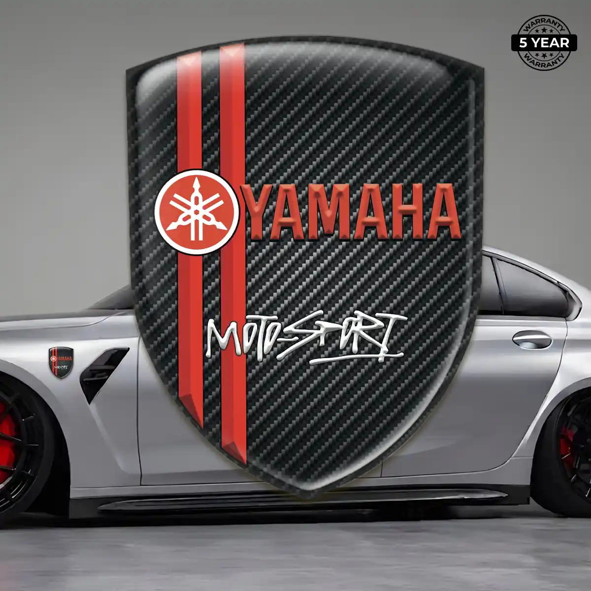 Yamaha Resin Domed Sticker Elite Finish