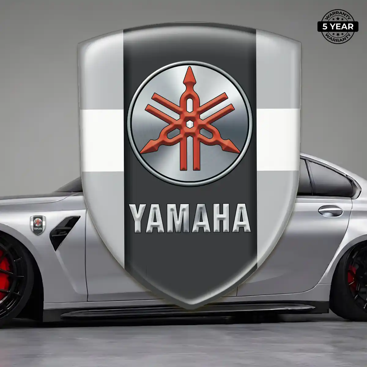 Yamaha Resin Domed Sticker Exterior Luxe