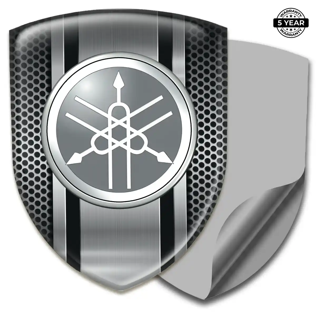 Yamaha Resin Domed Sticker Interior Elegance