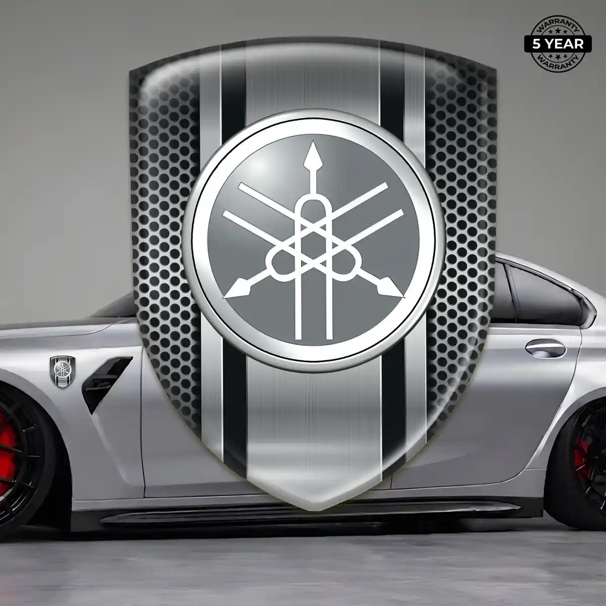 Yamaha Resin Domed Sticker Interior Elegance