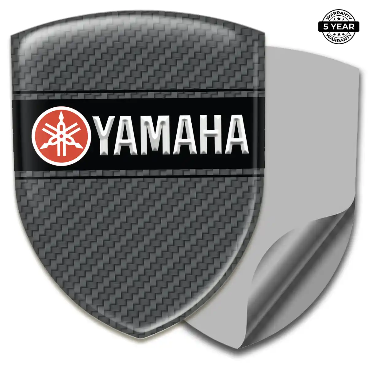 Yamaha Resin Domed Sticker Interior Luxe