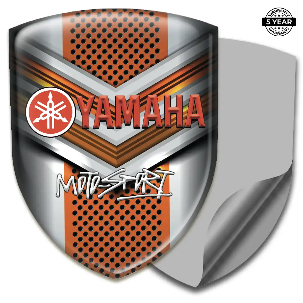 Yamaha Resin Domed Sticker Marked Edition