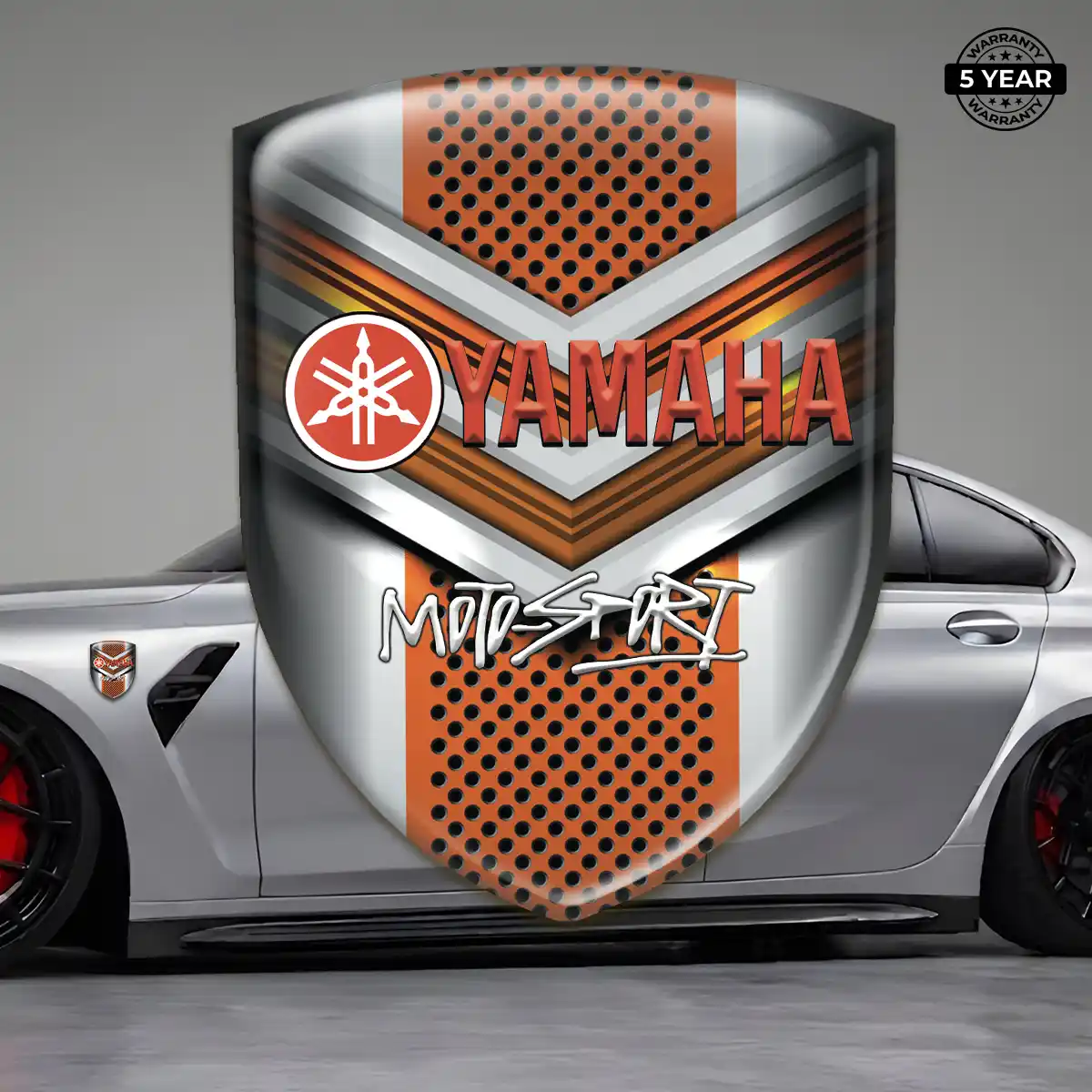 Yamaha Resin Domed Sticker Marked Edition