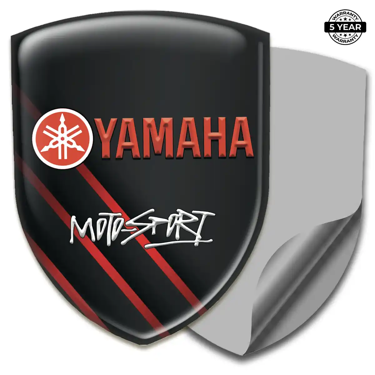 Yamaha Resin Domed Sticker Outer Style
