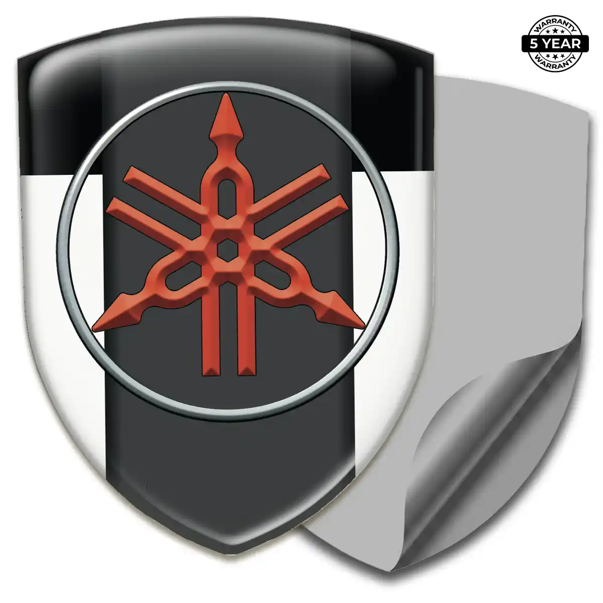 Yamaha Resin Domed Sticker Performance Style