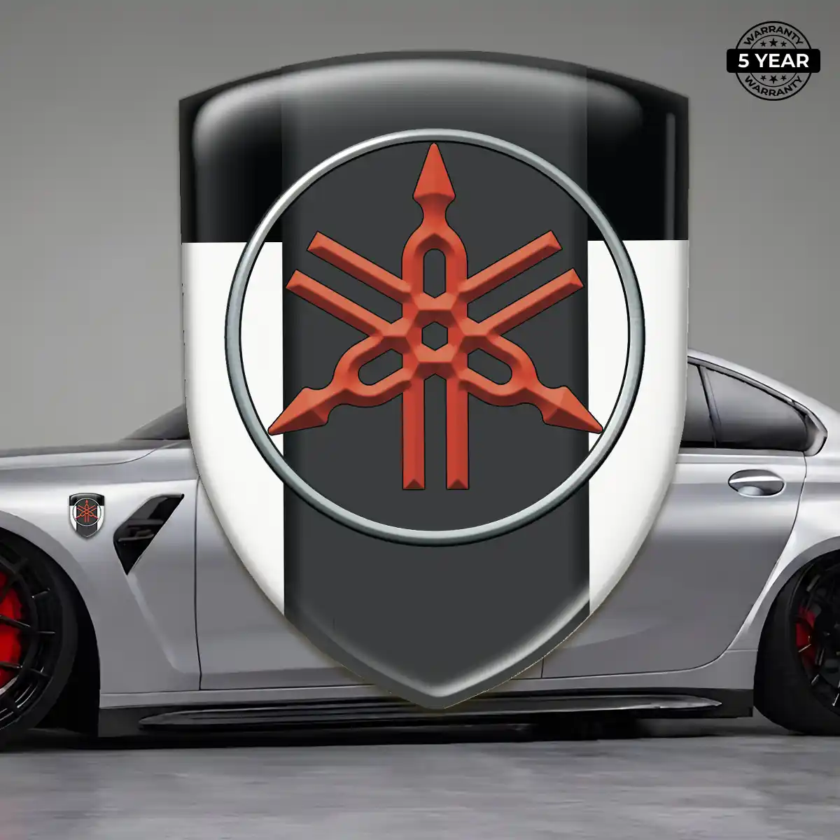 Yamaha Resin Domed Sticker Performance Style