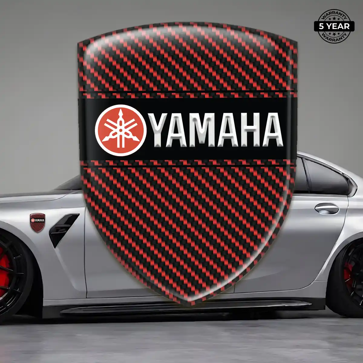 Yamaha Resin Domed Sticker Prestige Line