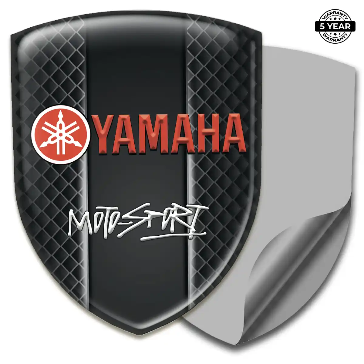 Yamaha Resin Domed Sticker Prime Quality