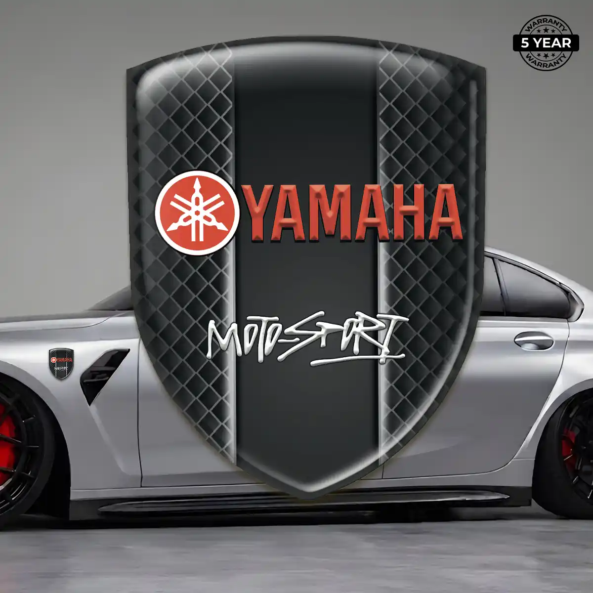 Yamaha Resin Domed Sticker Prime Quality