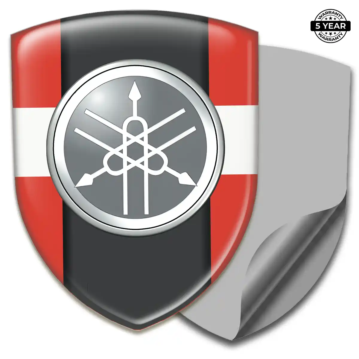 Yamaha Resin Domed Sticker Resin Elite