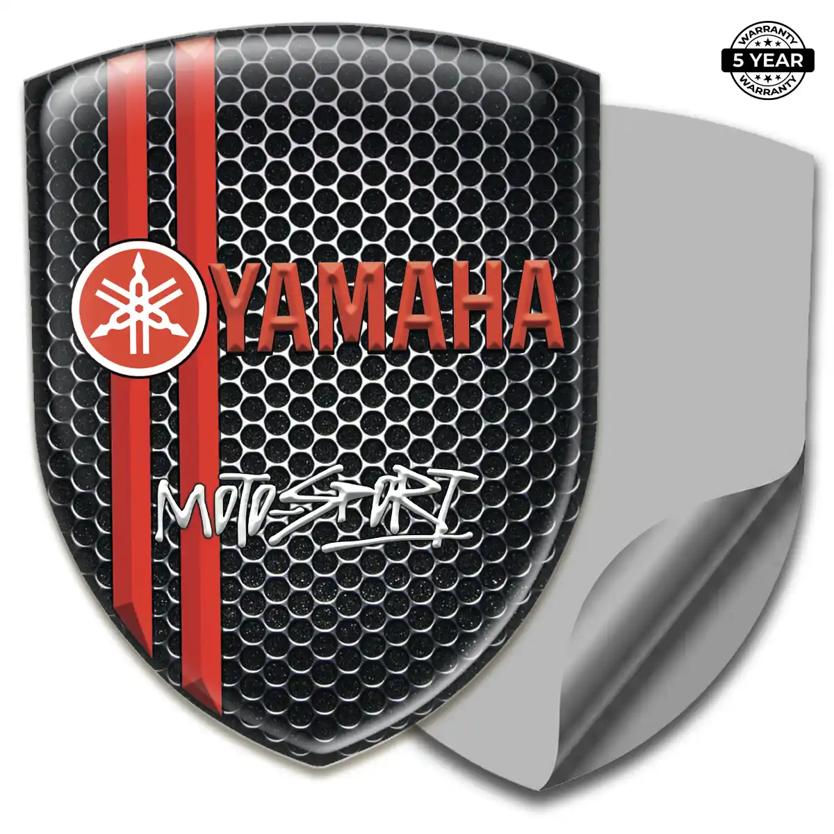 Yamaha Resin Domed Sticker Resin Luxe