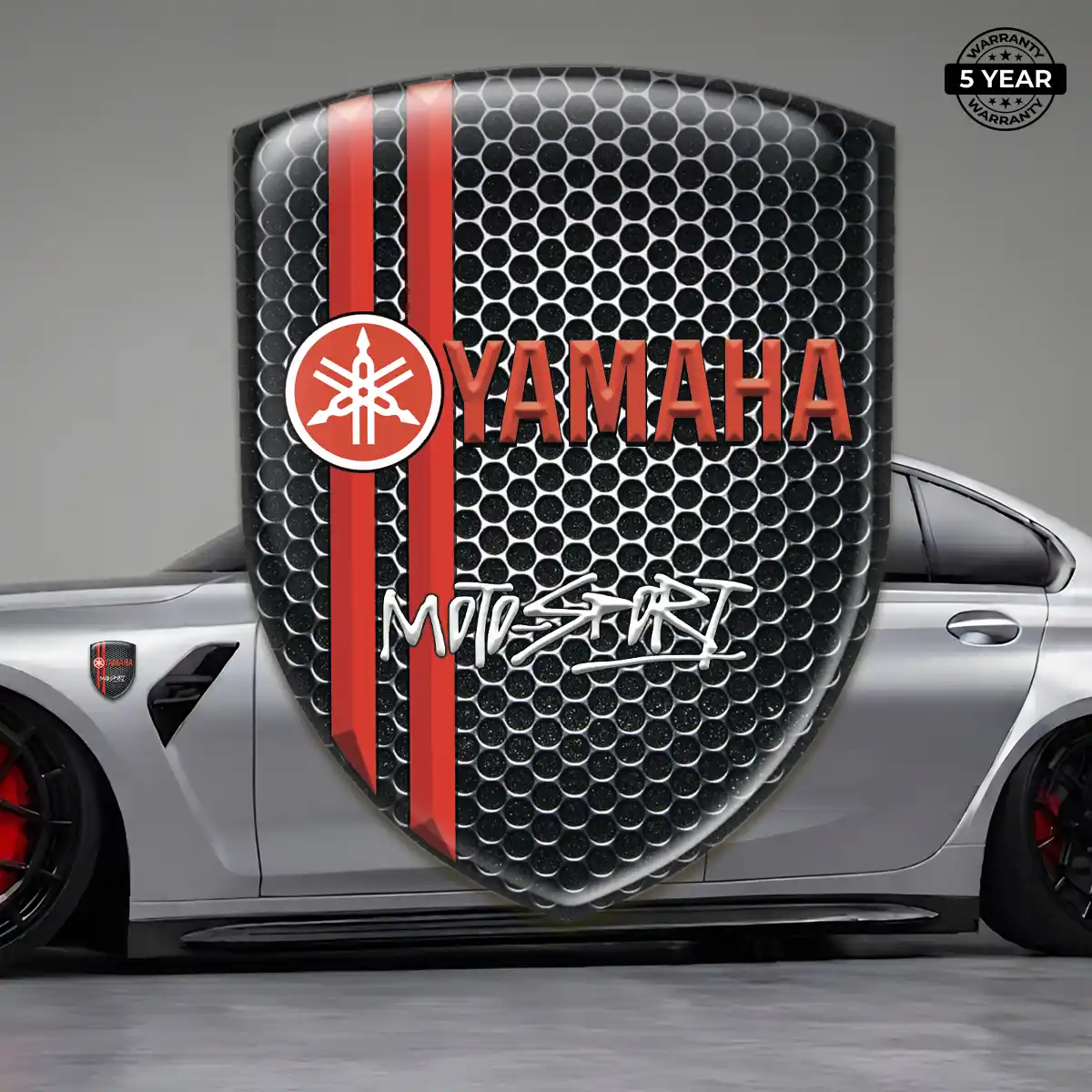 Yamaha Resin Domed Sticker Resin Luxe