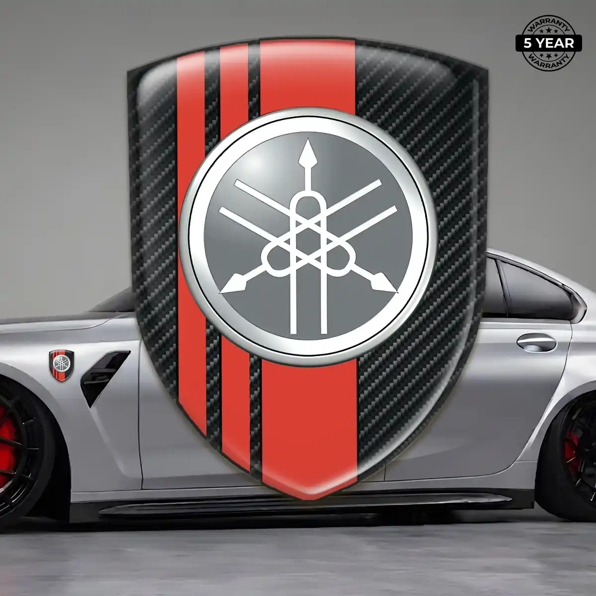 Yamaha Resin Domed Sticker Sport Tuning