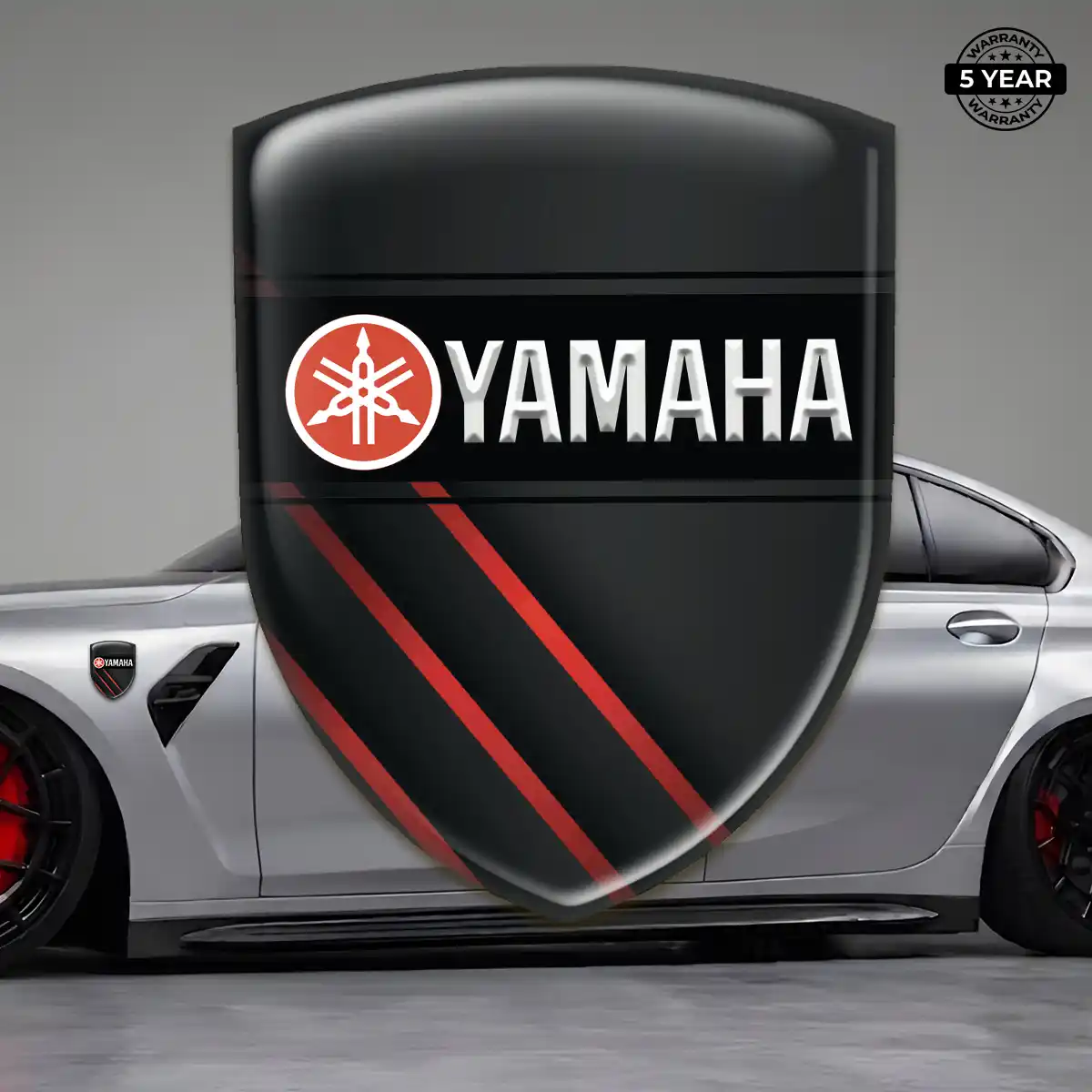 Yamaha Resin Domed Sticker Street Tuning
