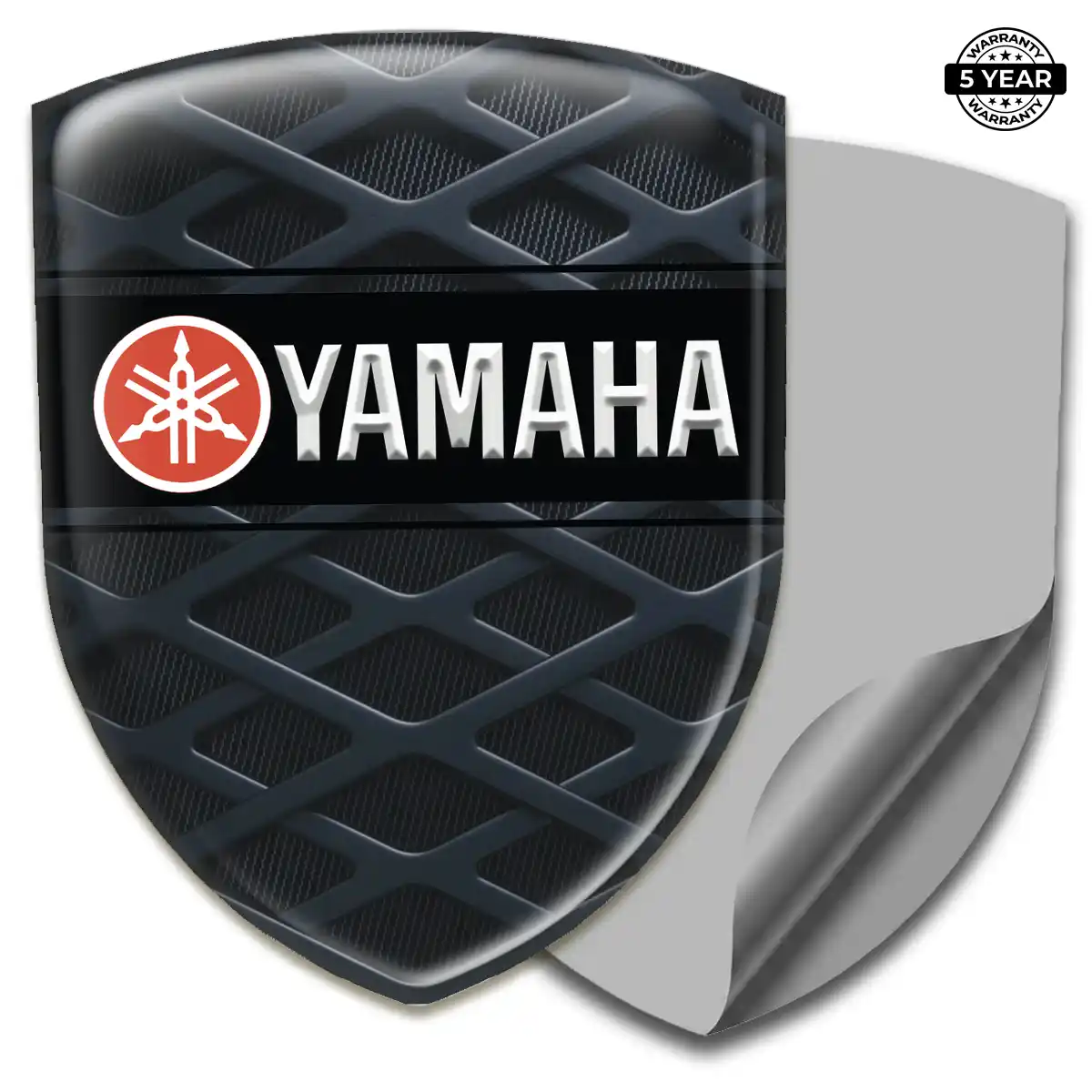 Yamaha Resin Emblem Sticker Cabin Style