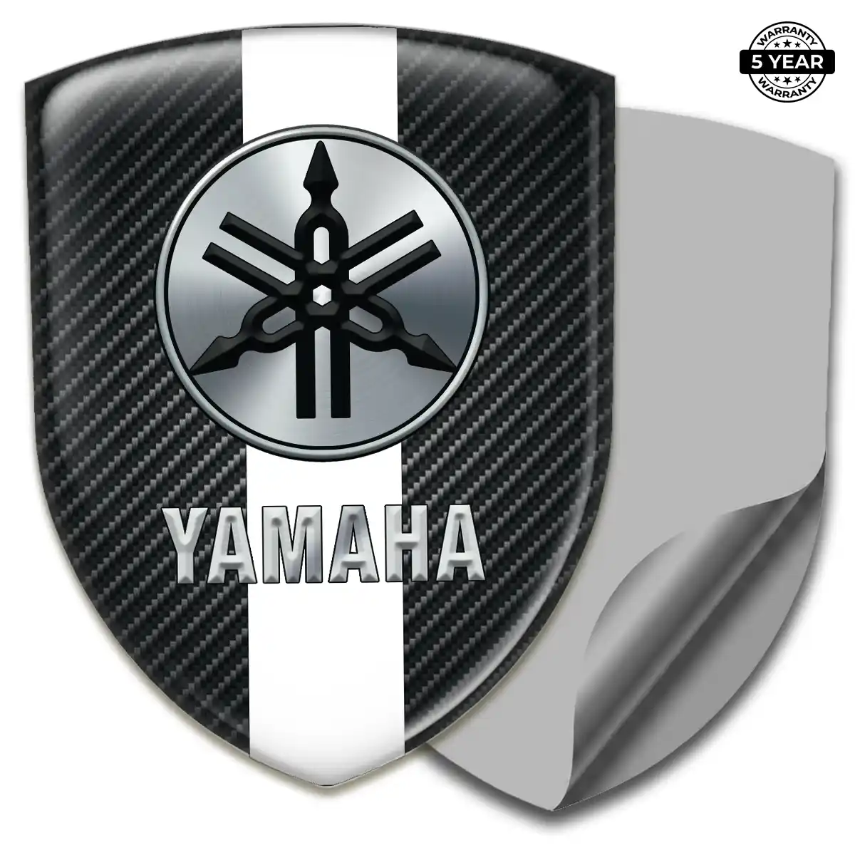 Yamaha Resin Emblem Sticker Deluxe Edition
