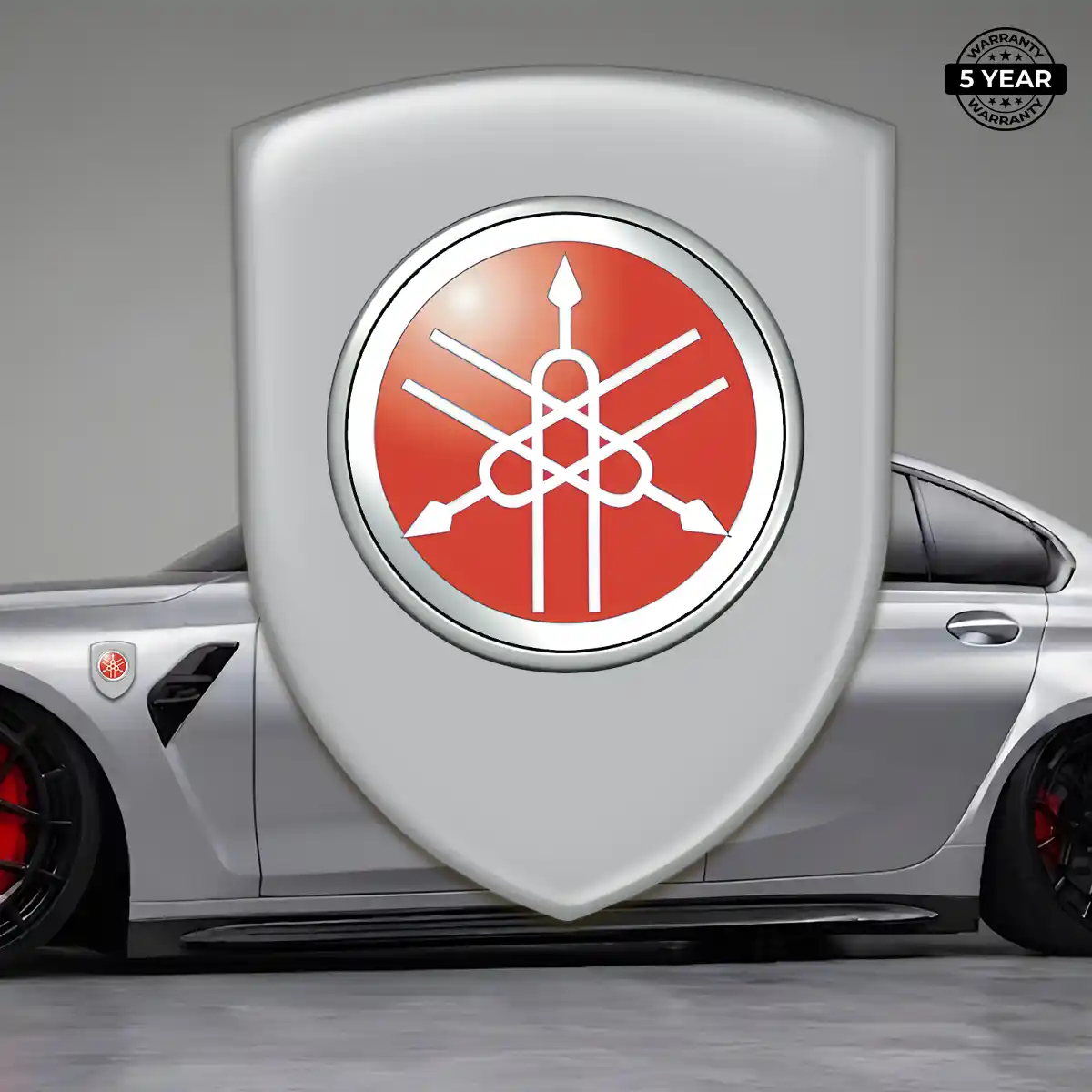 Yamaha Resin Emblem Sticker Elite Finish