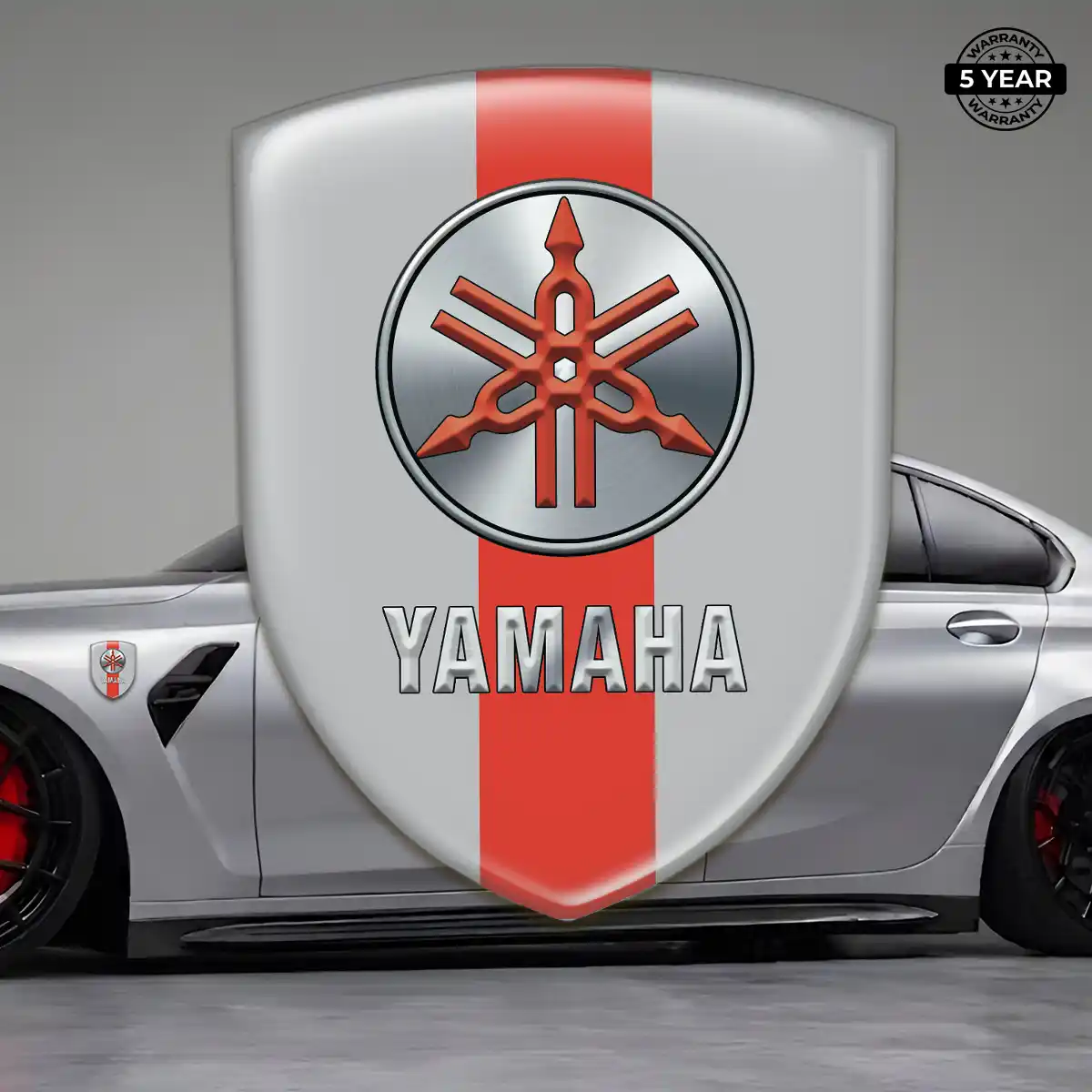 Yamaha Resin Emblem Sticker Exterior Luxe