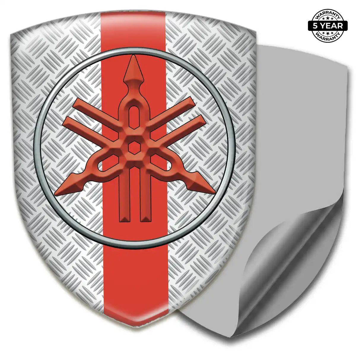 Yamaha Resin Emblem Sticker Interior Elegance