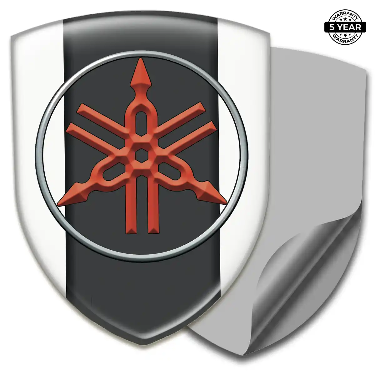 Yamaha Resin Emblem Sticker Interior Luxe