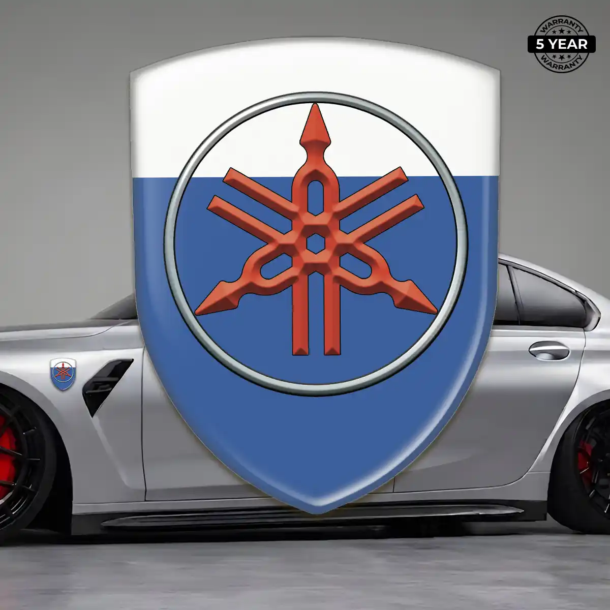 Yamaha Resin Emblem Sticker Prime Quality