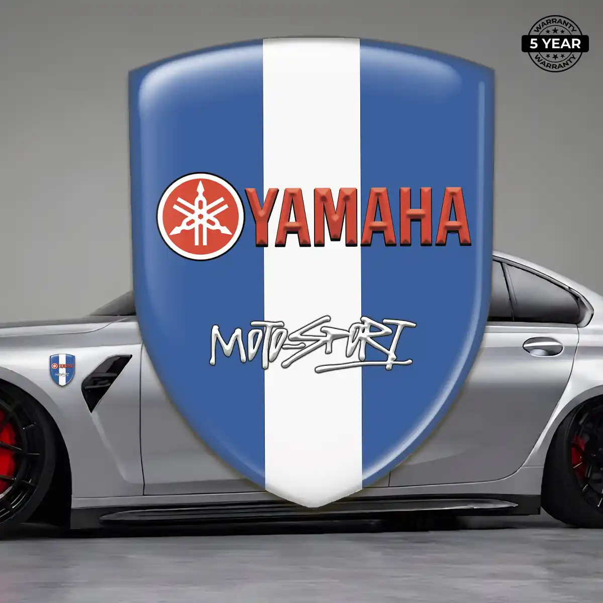 Yamaha Resin Emblem Sticker Resin Elite