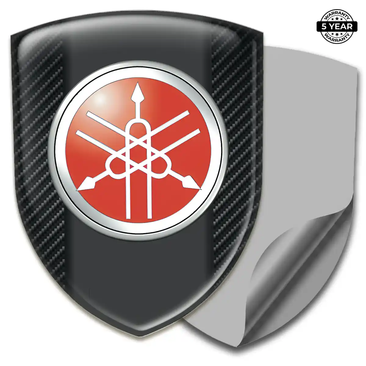 Yamaha Resin Emblem Sticker Resin Luxe