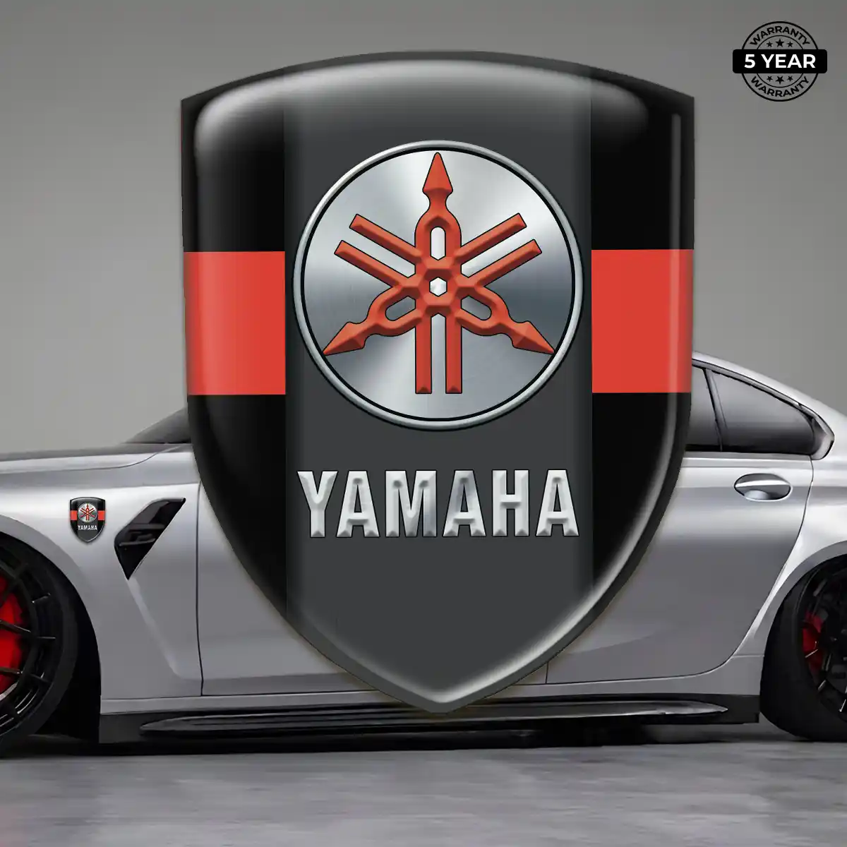 Yamaha Resin Emblem Sticker Signature Edition