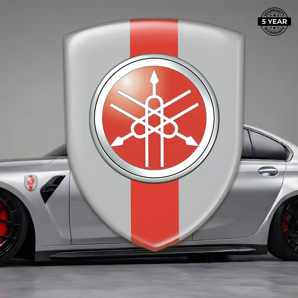 Yamaha Resin Emblem Sticker Signature Grade
