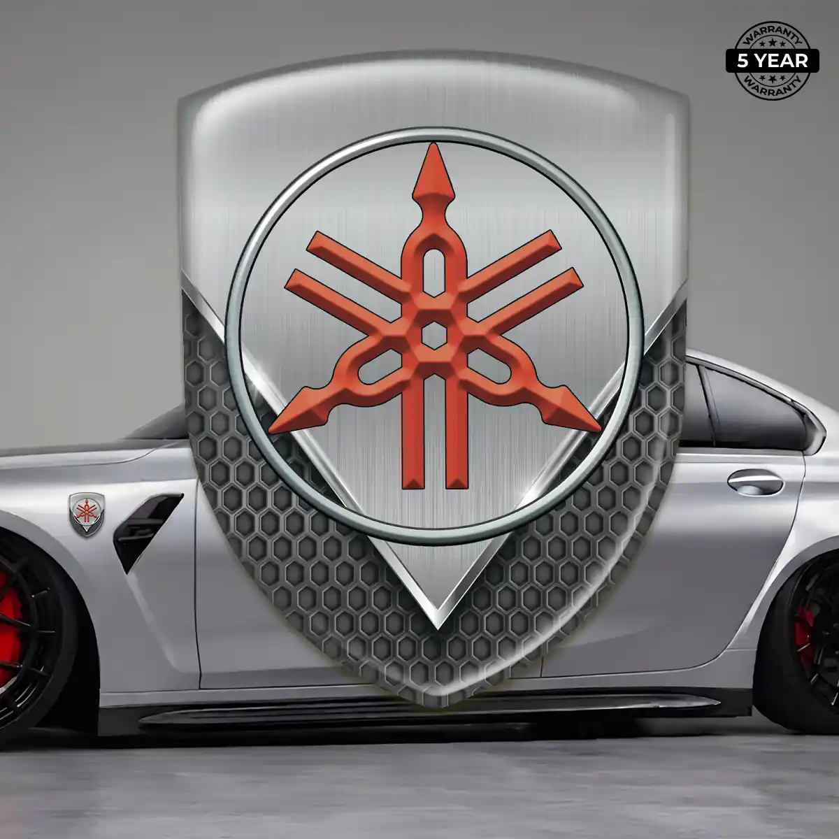 Yamaha Resin Emblem Sticker Sport Tuning