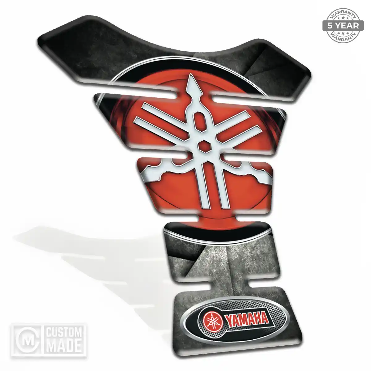 Yamaha Resin Tank Pad Refined Design
