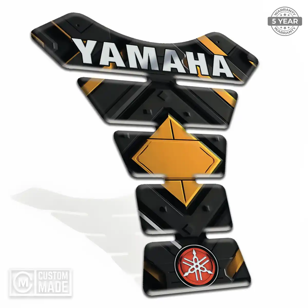 Yamaha Resin Tank Pad Sleek Style