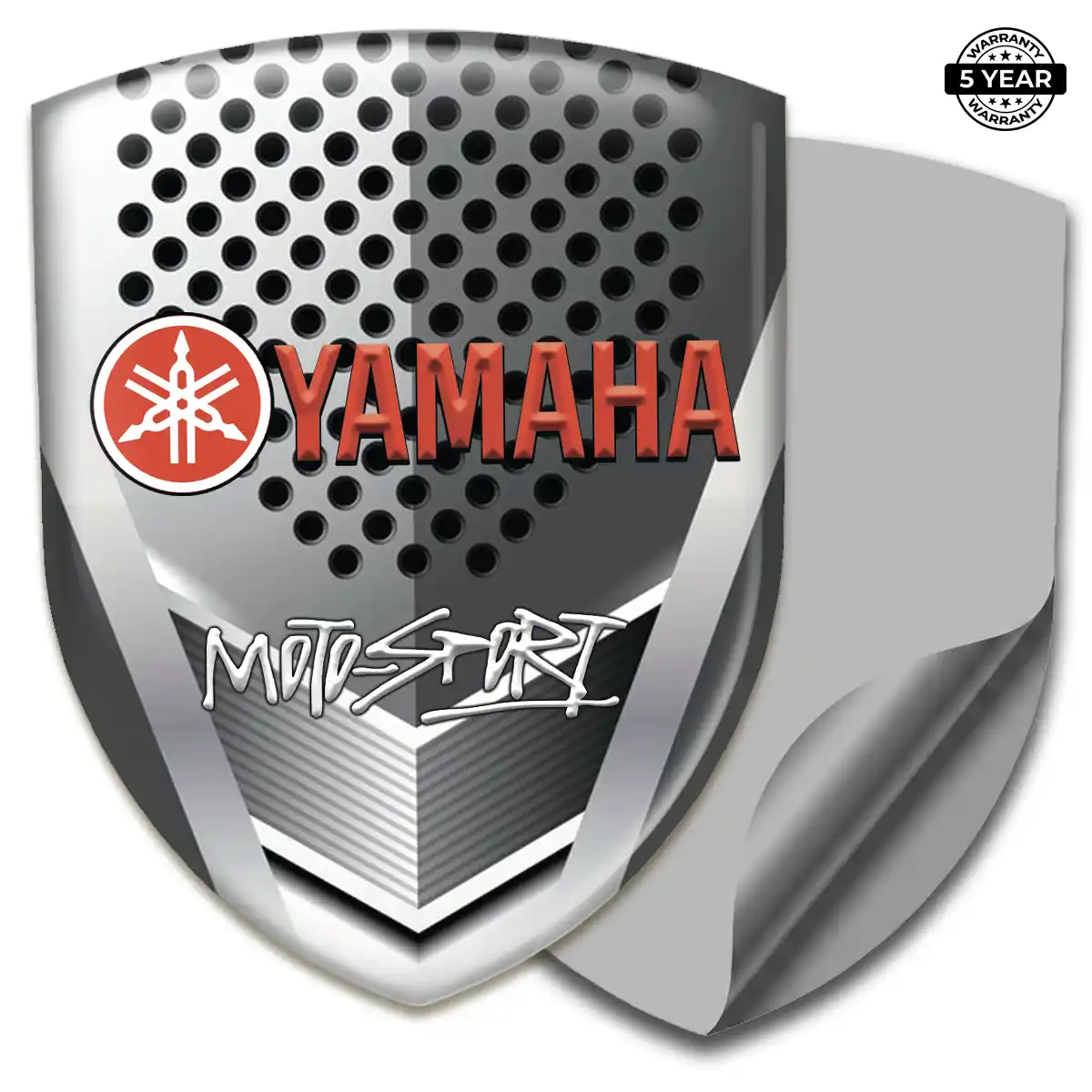 Yamaha Self Adhesive Emblem Sticker Auto Tuning