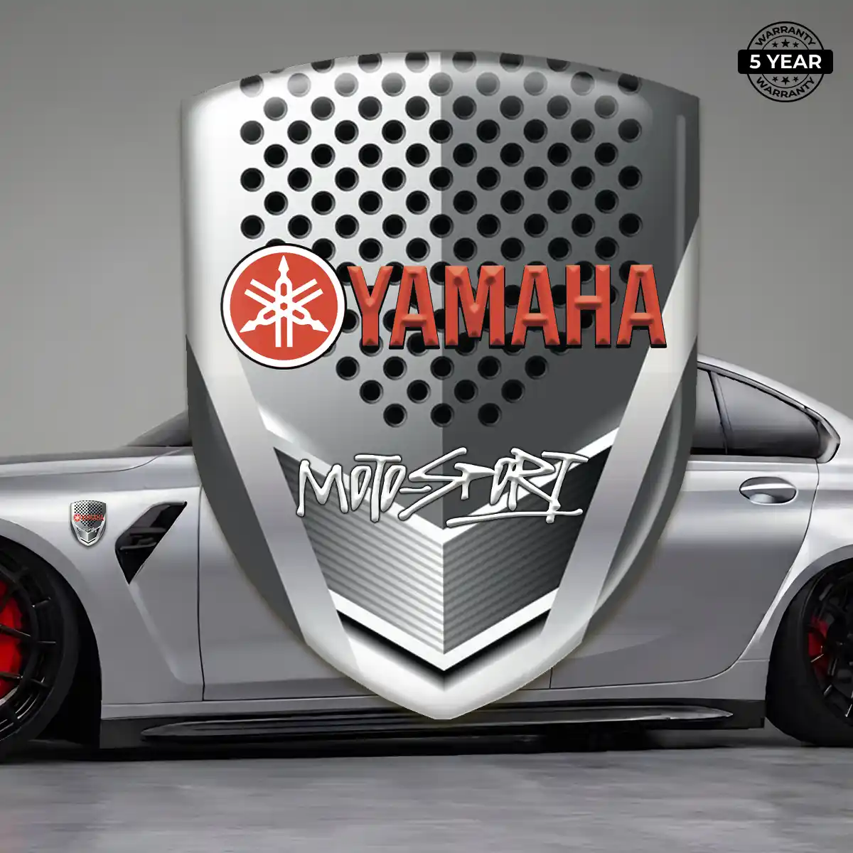Yamaha Self Adhesive Emblem Sticker Auto Tuning