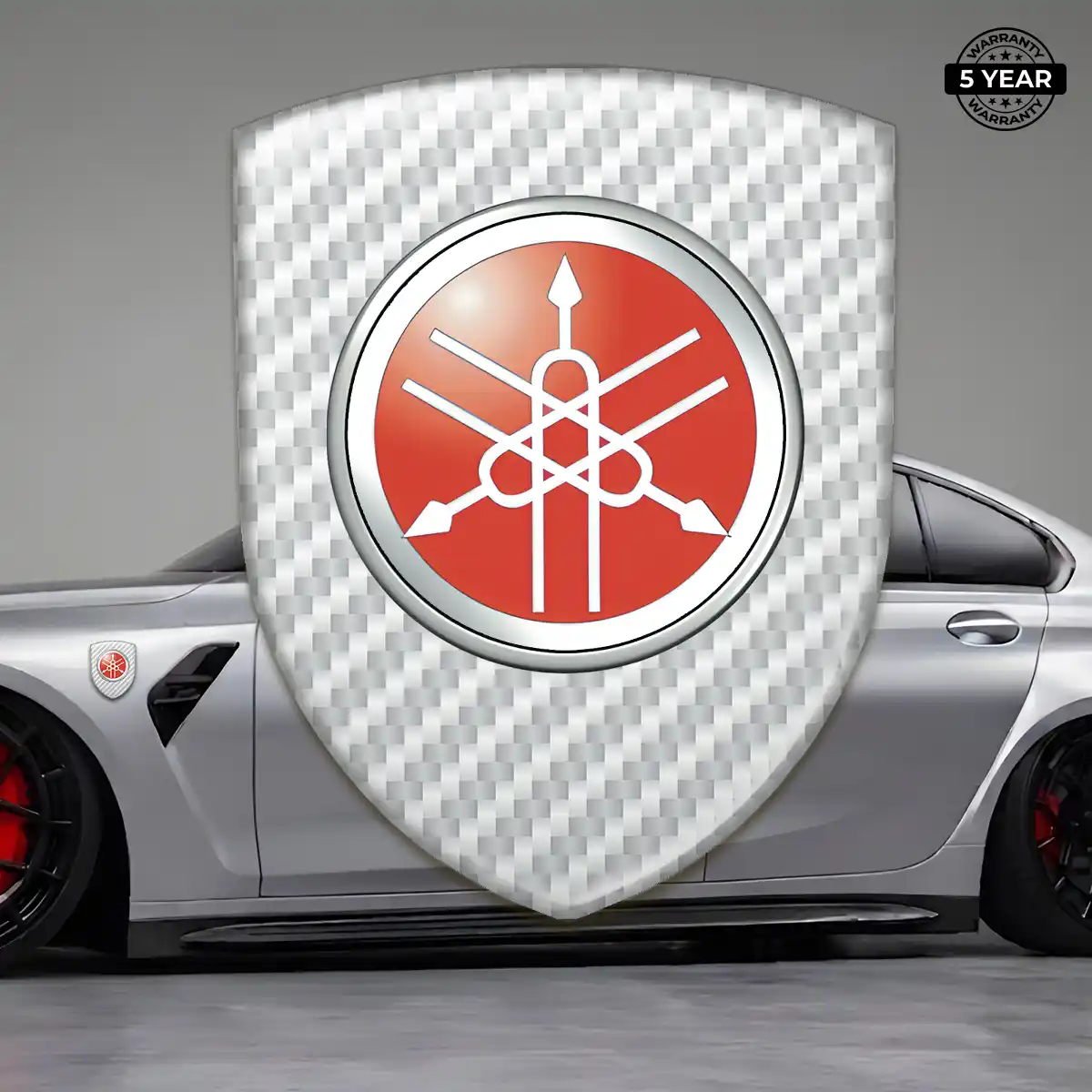 Yamaha Self Adhesive Emblem Sticker Branded Line