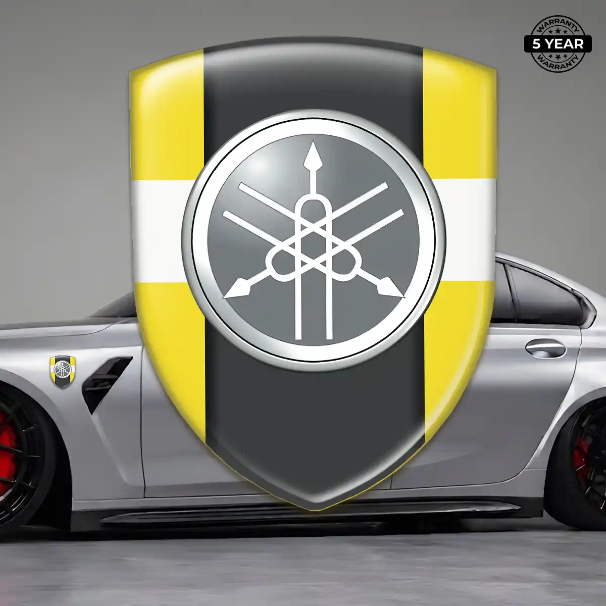 Yamaha Self Adhesive Emblem Sticker Interior Elegance