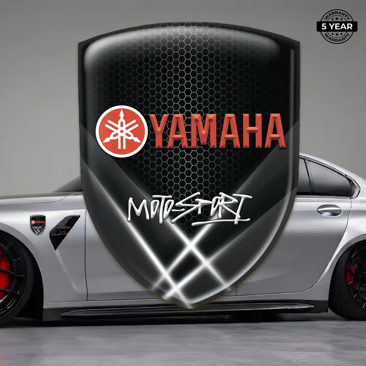 Yamaha Self Adhesive Emblem Sticker Interior Luxe