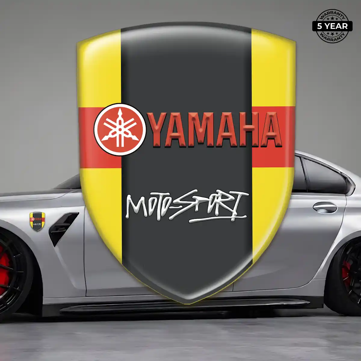 Yamaha Self Adhesive Emblem Sticker Premium Dome