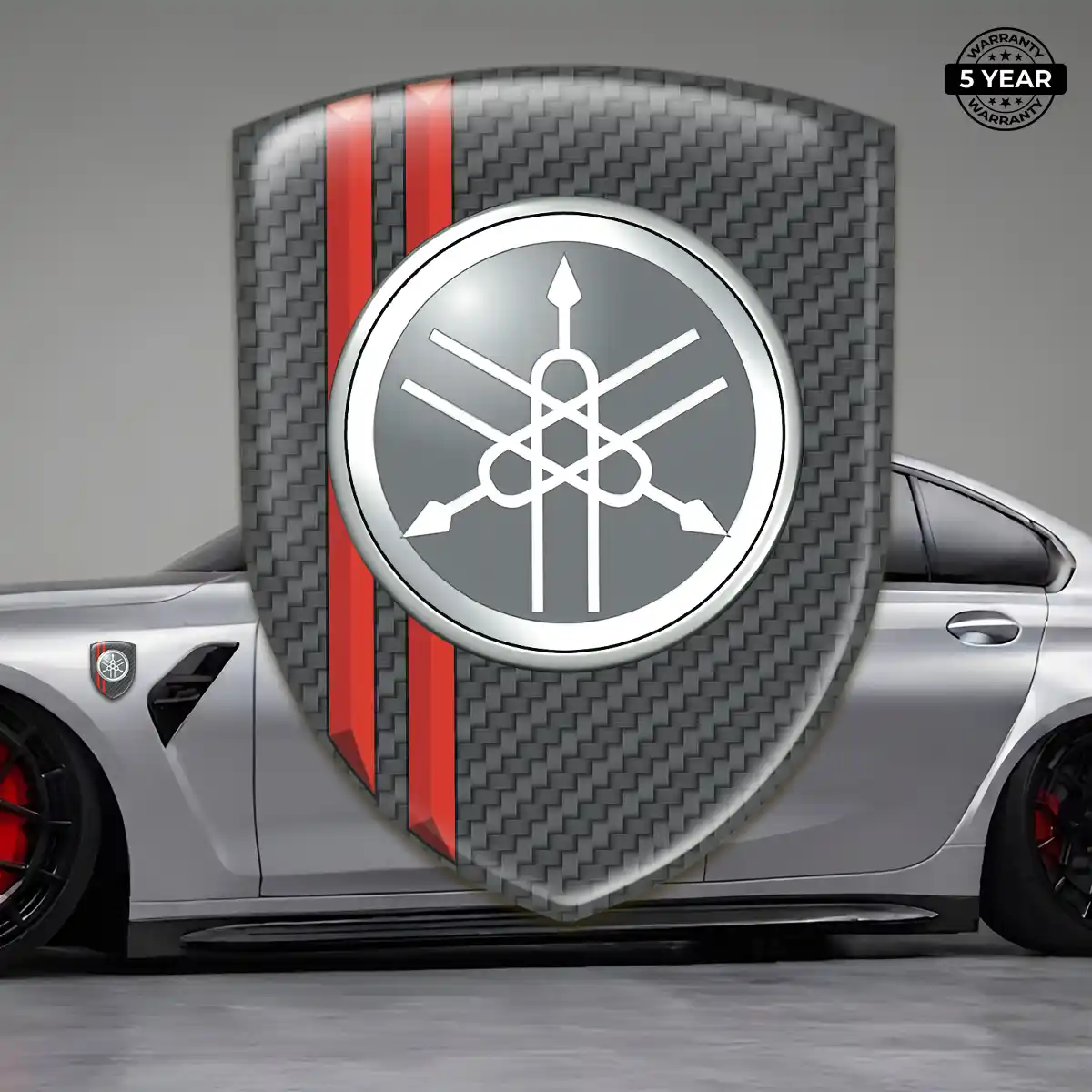 Yamaha Self Adhesive Emblem Sticker Prime Quality