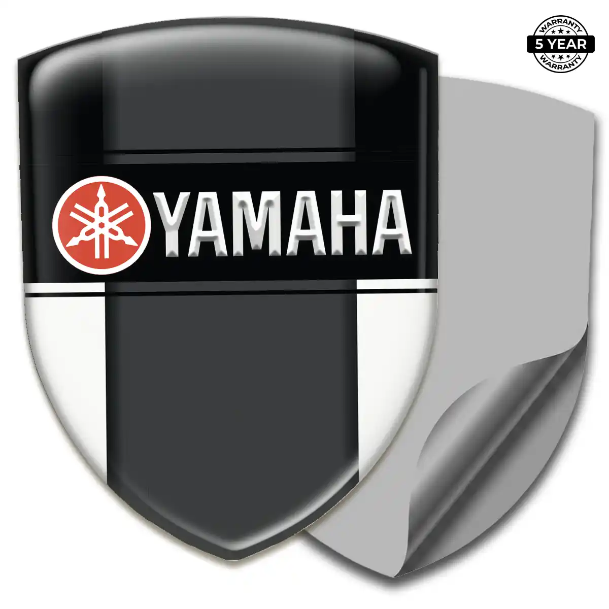 Yamaha Self Adhesive Emblem Sticker Refined Design