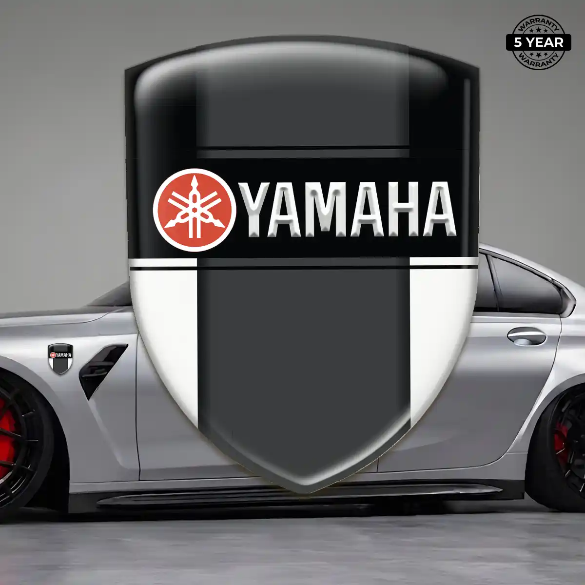 Yamaha Self Adhesive Emblem Sticker Refined Design