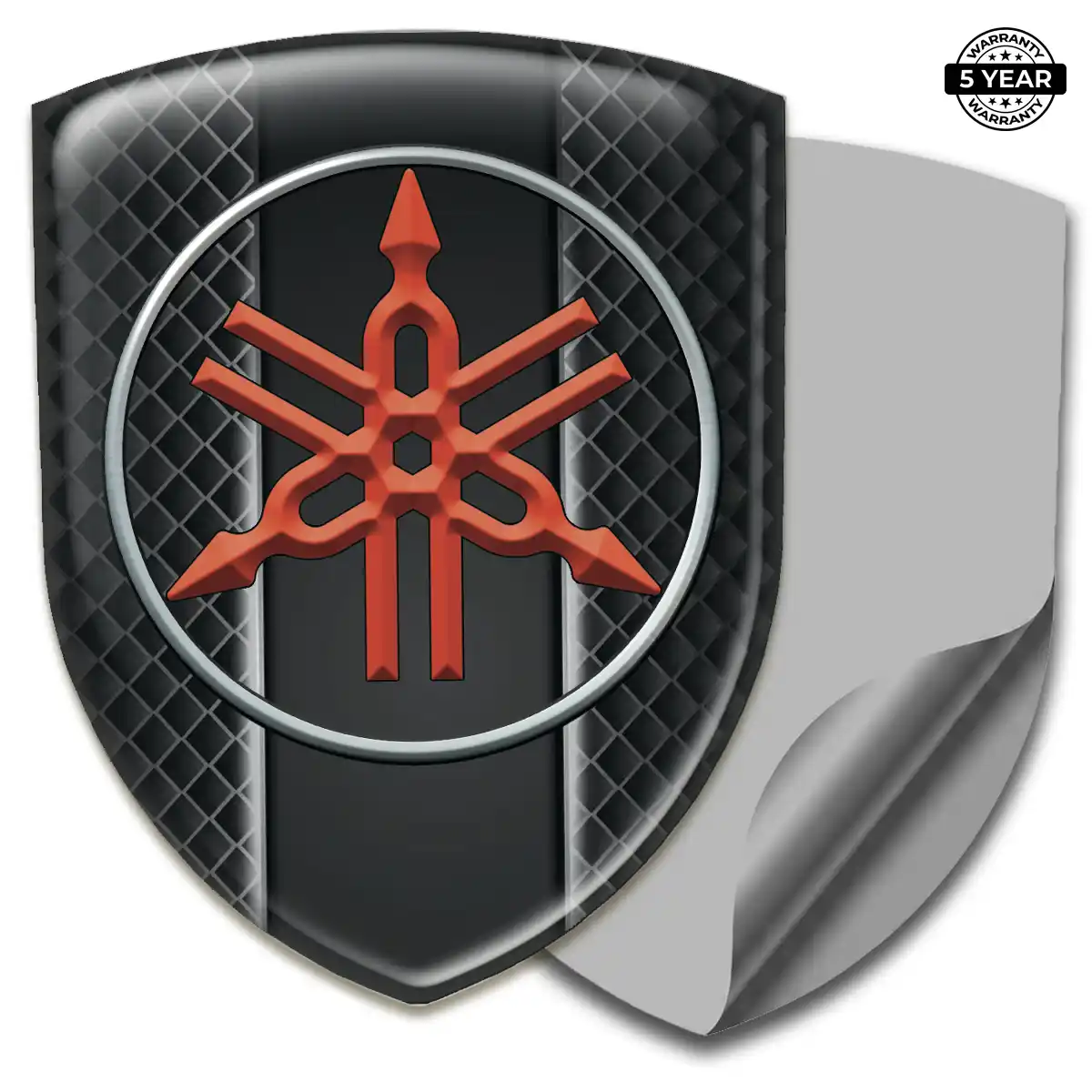 Yamaha Self Adhesive Emblem Sticker Resin Luxe
