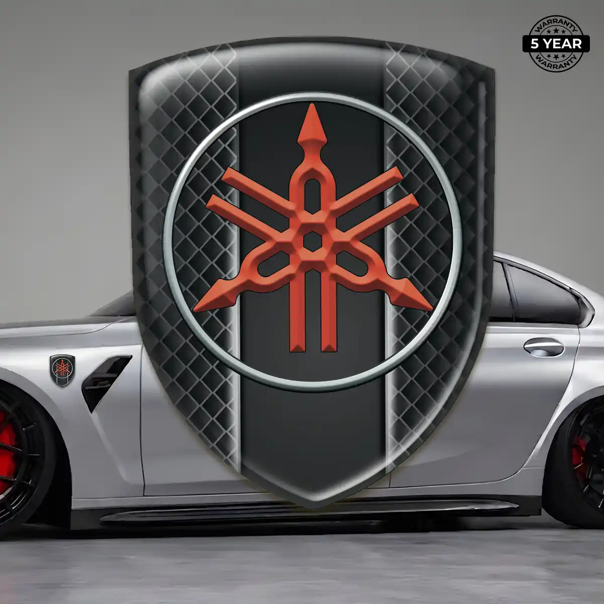 Yamaha Self Adhesive Emblem Sticker Resin Luxe
