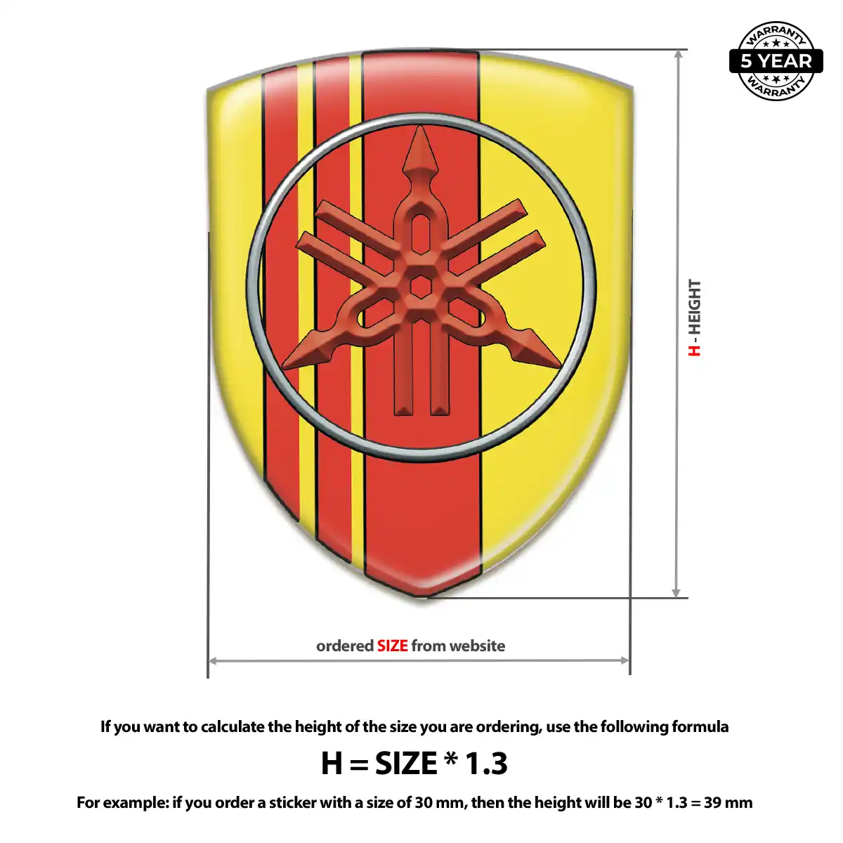 Yamaha Silicone Badge Elite Edition