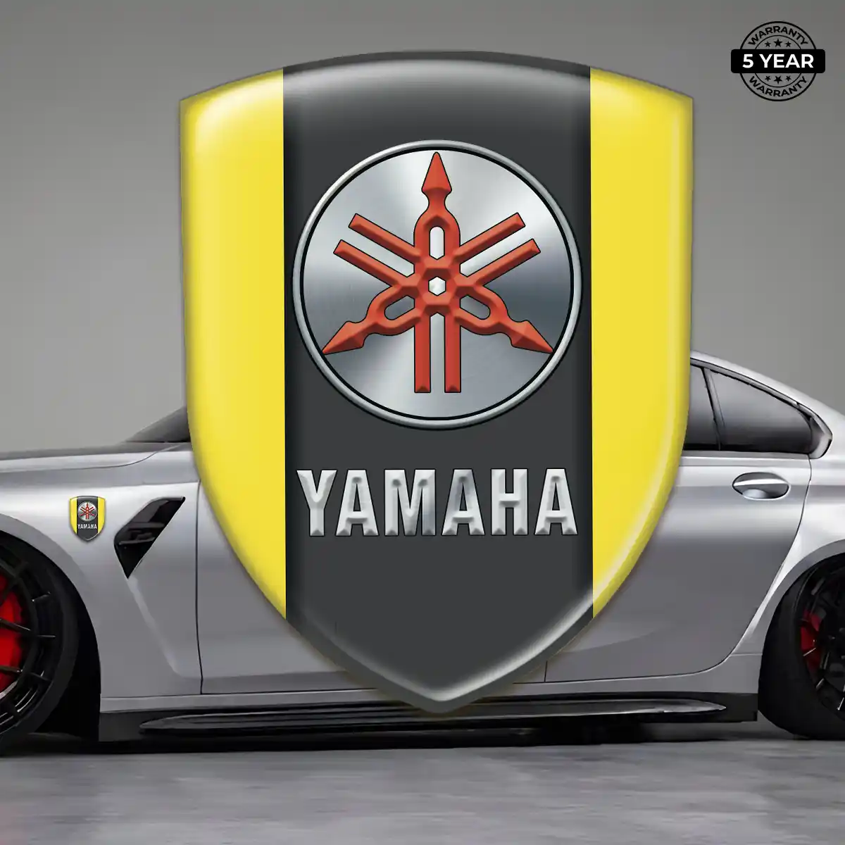 Yamaha Silicone Badge Elite Finish