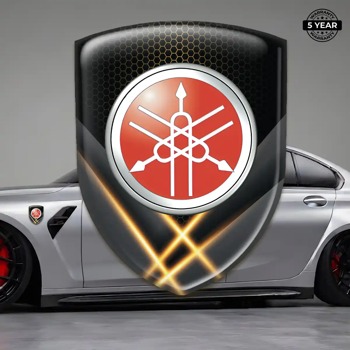 Yamaha Silicone Badge Resin Elite