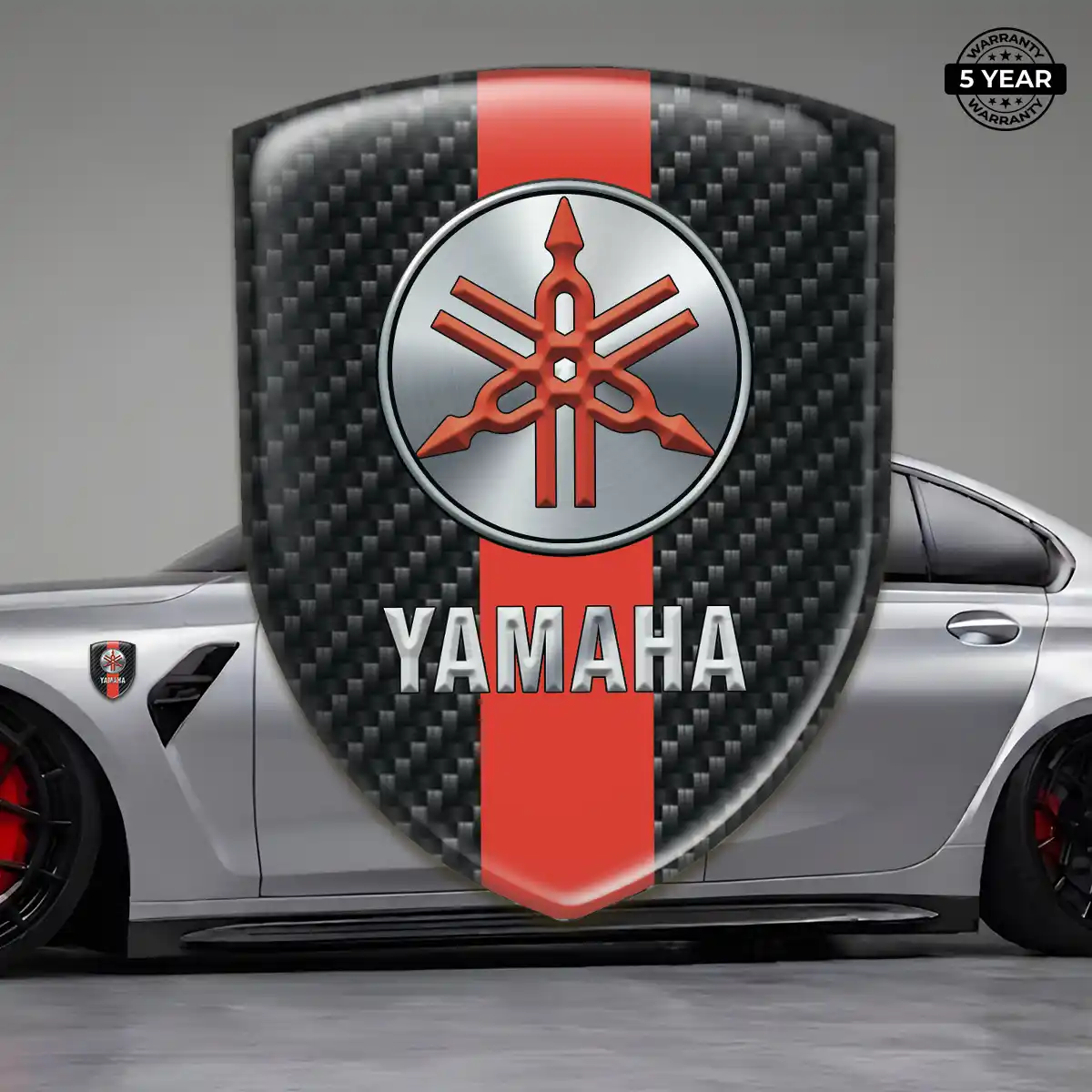 Yamaha Silicone Badge Resin Luxe