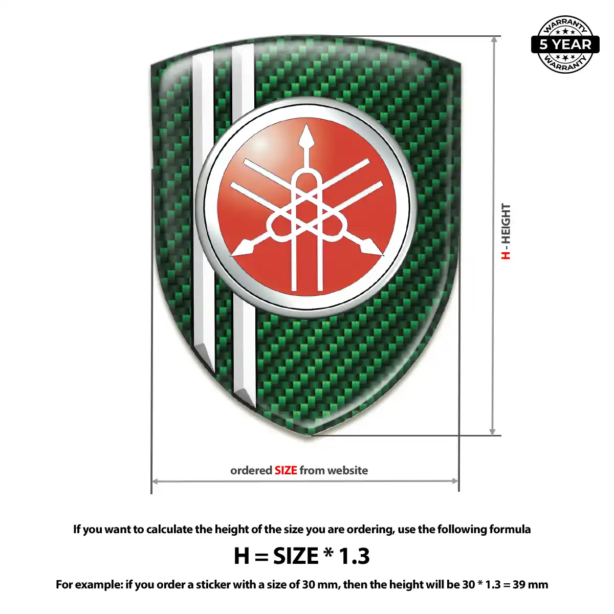 Yamaha Silicone Badge Street Tuning