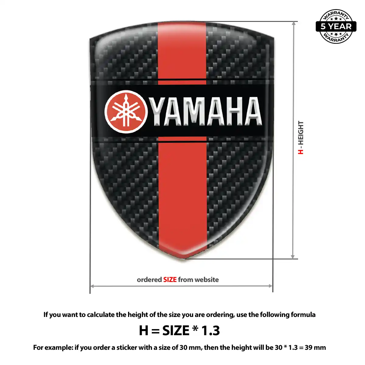 Yamaha Silicone Emblem Elite Edition